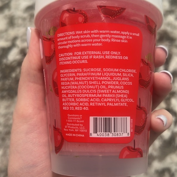 Scent X Scent Twisted Caramel Apple Scented Exfoliating Sugar Body Scrub 12.3 OZ - Picture 5 of 5